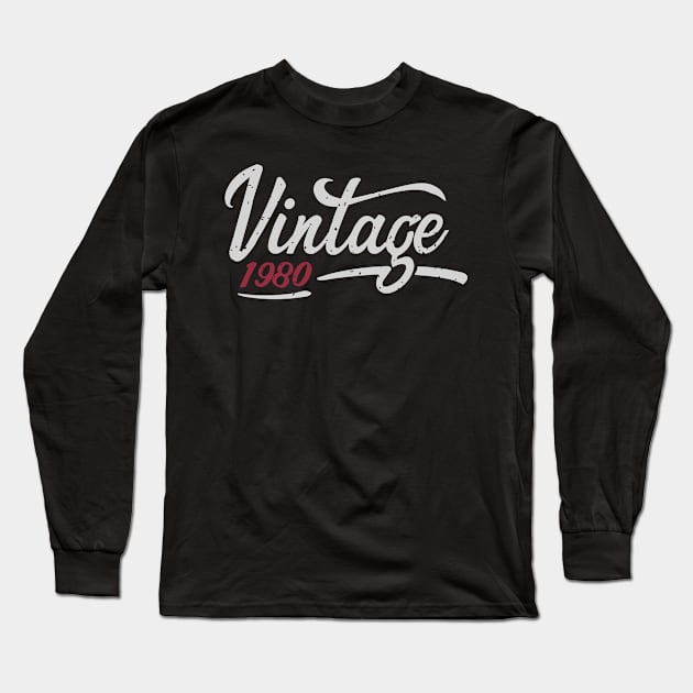 vintage Long Sleeve T-Shirt by BaderAbuAlsoud